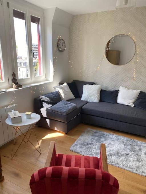 Charmant Perchoir Plein Sud A Boulogne ! Boulogne-Billancourt Exterior foto